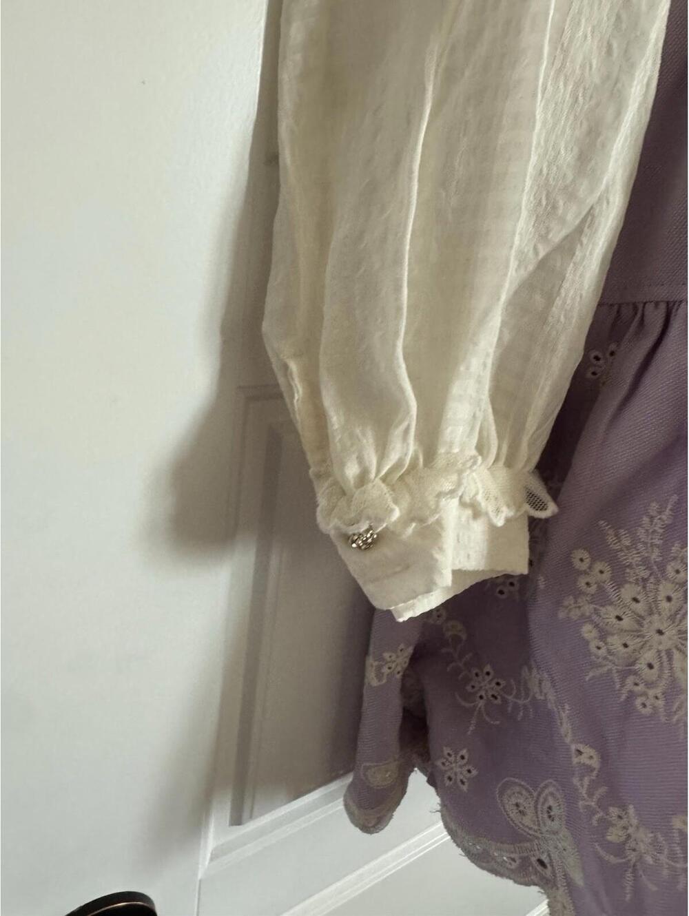 Liz Lisa Women’s 2 Piece Set Purple Dress Size 0 - Picture 4 of 10